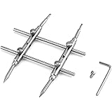 QWORK Lens Wrench, Double Head Arc, Curve Spanner, Professional Camera Lens Spanner Wrench Repairing Opening Tool for Most DS