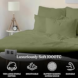 Bunny's Home California King Size Sheet Set 1000