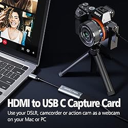 4K HDMI to USB Video Capture Card, Cam Link Capture