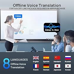 AI Language Translator Earbuds, OWS Real-Time