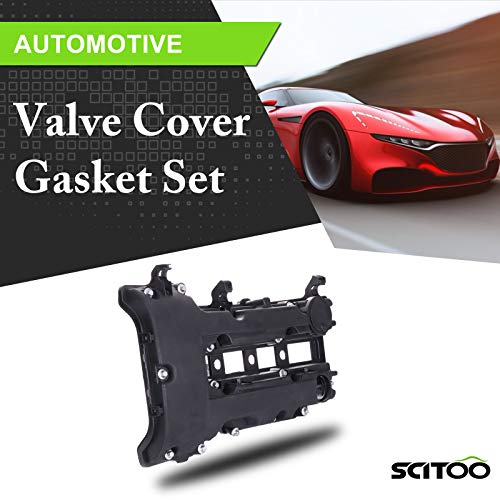 SCITOO Engine Valve Cover with Gasket Replacement for Buick Encore