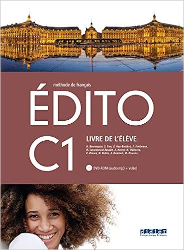 Amazon Com Edito C1 Eleve Dvd Rom Ed 18 Edito C1 2018 French Edition 9788490492864 Abou Samra Myriam Pinson Cecile Perrard Marion Heu Elodie Books