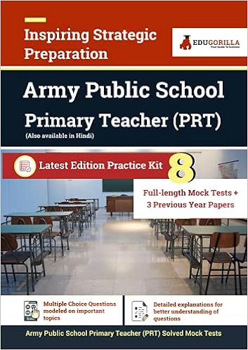 Complete Preparation Kit for Army Public School AWES Primary Teacher