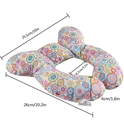 Baby Neck Pillow, KAKIBLIN Infant Head and Neck Support Baby Travel