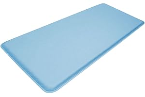 GelPro Medical Anti-Fatigue Mat: Standing Anti-Fatigue Floor Mat - Non Slip Heavy Duty Professional Mats - Ergonomic Cushioned Comfort Pad - 20” x 48” - Columbia Blue