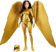 Mattel Wonder Woman 1984 Golden Armor Doll (~12-inch) in Light-Up Armor, Collectible Superhero Doll for 6 Year