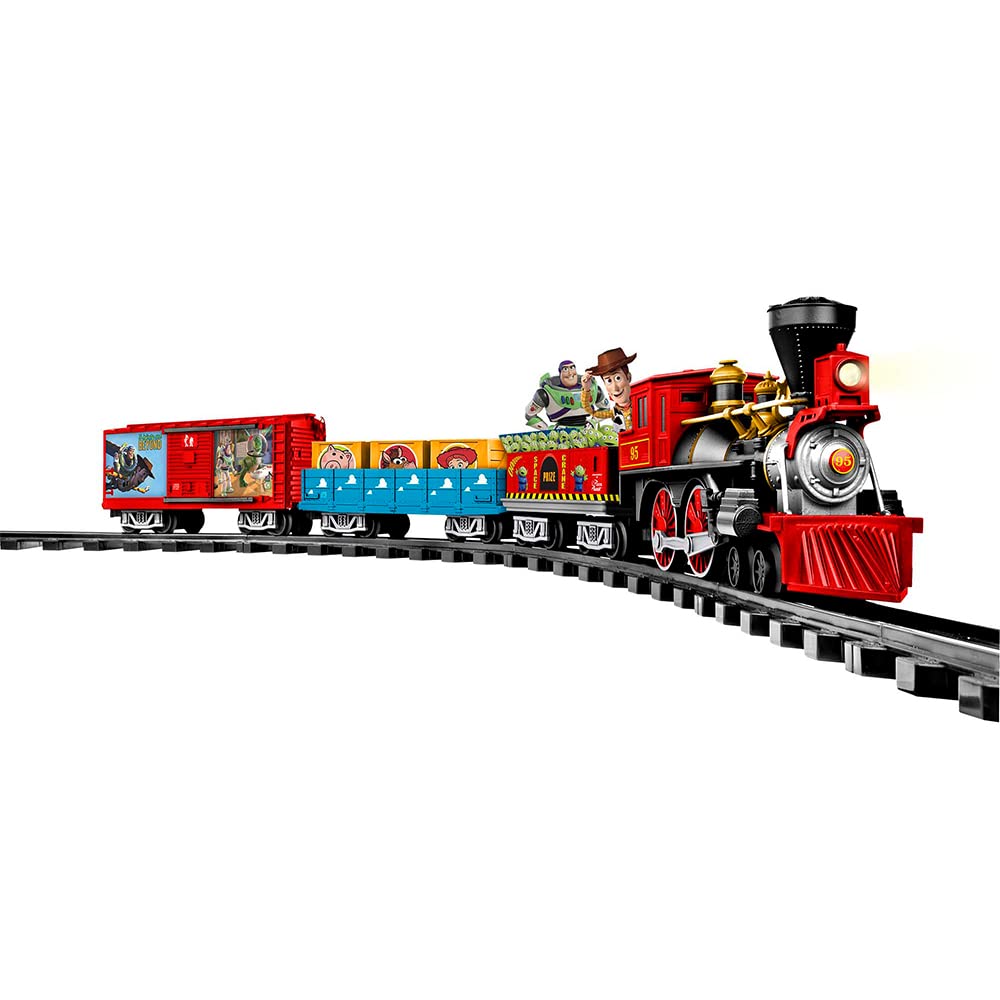Photo 1 of ** PARTS ONLY** MISSING PIECES** Lionel Battery-Operated Disney Toy Story Toy Train Set with Locomotive, Train Cars, Track & Remote with Authentic Train Sounds, & Lights for Kids 4+