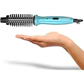 Mini Curling Iron PHOEBE 3/4 Inch Dual Voltage Ceramic Tourmaline Ionic Hot Curler Brush with Traveling Bag for Europe, Professional, Travel for Short Hair