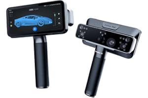 Shining 3D EinScan Rigil 3D Scanner All-in-one Wireless 19+19 Crossed Laser Lines, 7 Parallel Laser Lines, VCESL Infrared, Marker Free Blue Laser 3D Scanners, 0.04mm High Volumetric Accruacy