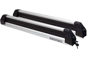 Menabo Silver Ice 3.0 Sliding Rack for 5 Skis or 2 Snowboards