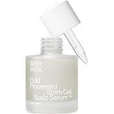 Act+ Acre, Stem Cell Scalp Serum, Reduces Shedding, 1 fl oz | Apple extract, bamboo &amp; aloe vera strengthen and hydrate for thicker, fuller looking hair, vegan, color safe