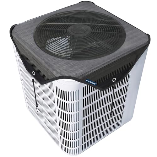 Air Conditioner Covers for Outside units - 36 x 36 Central Air Conditioner Ac Covers for Outside Top Universal Defender Mesh Design (36'' x 36'')