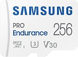 Samsung PRO Endurance 256GB microSDXC UHS-I U3 100MB/s Video Monitoring Card