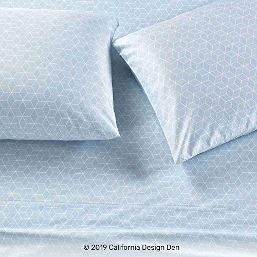 California Design Den Luxury King Size Sheets 100 Cotton, 600 Thread Count Deep Pocket, Snug