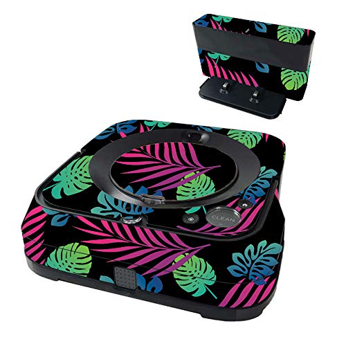 MIGHTY SKINS MightySkins Skin Compatible with iRobot Braava Jet m6 - Neon Tropi…