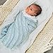 GRACED SOFT LUXURIES Muslin Swaddle Blankets | Breathable, Luxury, Soft & Decorative Baby Swaddle Blanket | Woodland Forest, 2-Pack - 47