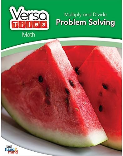 hand2mind VersaTiles Math Books Grade 3 (Multiply and Divide: Problem Solving)