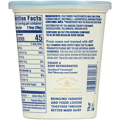 1 Tillamook+Sour+Cream+Low+Fat