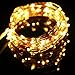 B-right LED String Lights, 33ft 100 LEDs 8 Modes Copper Wire Lights Waterproof Festival Decorative Starry Fairy String Lights Battery Operated with Remote Control for Indoor Garden Patio Warm White