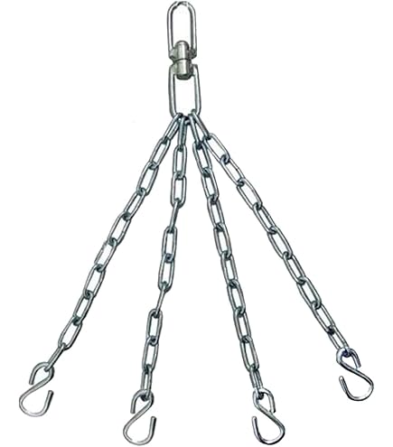 Chaîne Acier Inoxydable Avec Mousquetons BESTonZON - Pour Balançoires, Hamacs, Sacs De Frappe (soudure Sans Soudure)