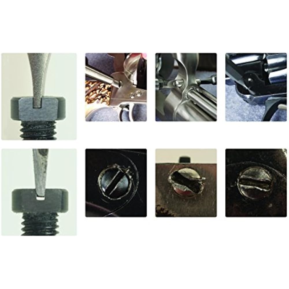 Professional Gunsmithing Screwdriver Set Durable Steel Hollow Ground