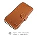 Galaxy S7 Case, TANNC Flip Leather Wallet Phone Case [Layered Dandy] - [Card Slot][Flip][Wallet] - for Samsung Galaxy S7 Devices - Brown