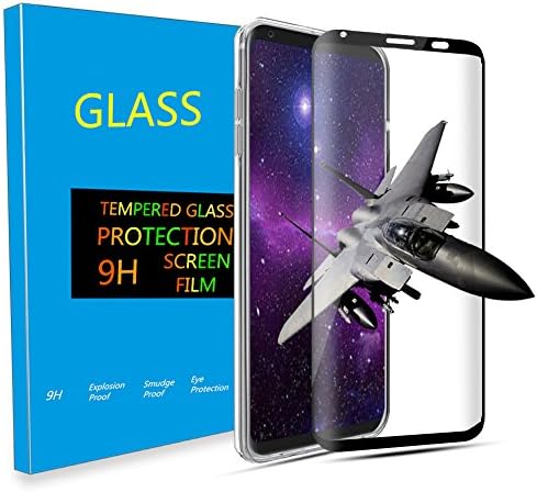 LG V30 Screen Protector,HD Protective Film Premium Tempered Glass Screen Protector【3D Curved Full Coverage【Anti-Scratch】【Easy to Install】【9H Hardness】(LG V30 Screen Protector)