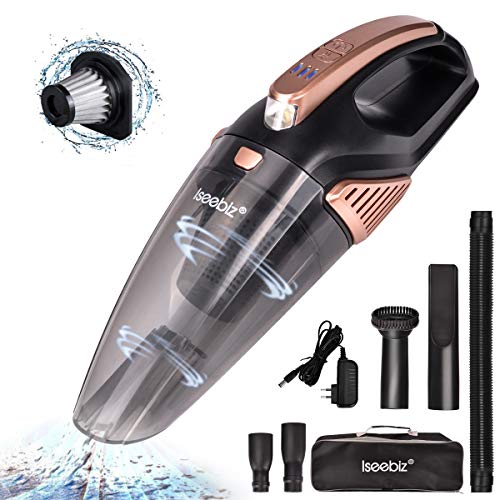 Handheld Vacuum Car Cleaner, Cordless Rechargeable Vacuum Cleaner