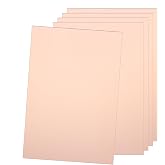Qimoo 5 Pcs FR4 Copper Clad Laminate PCB, 150x100mm 5.91x3.93 inch Single Sided Circuit Board, 1.5mm Thickness DIY Prototyping Board