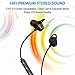 Bluetooth Headphones, Wireless Magnetic Earbuds Stereo Earphones Noise Cancelling Ear bud Sweatproof Sport Headset Headphones with Mic for iPhone 7 Plus Samsung Galaxy S8 Note 8 Cell Phones