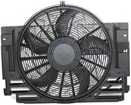 Rareelectrical NEW AC CONDENSER FAN ASSEMBLY COMPATIBLE WITH 2000-2006 BMW X5 64546921381 BM3020102