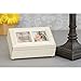 Cottage Garden First Communion God Beside You Matte Ivory Rope Trim Petite Music Box Plays Ave Maria