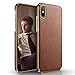 LOHASIC for iPhone Xs Max Case, Premium Leather Luxury Thin&Slim Fit Soft Flexible TPU Rugged Bumper Anti-Slip Grip Shockproof Full Body Protective Cover Cases for iPhone Xs Max 6.5