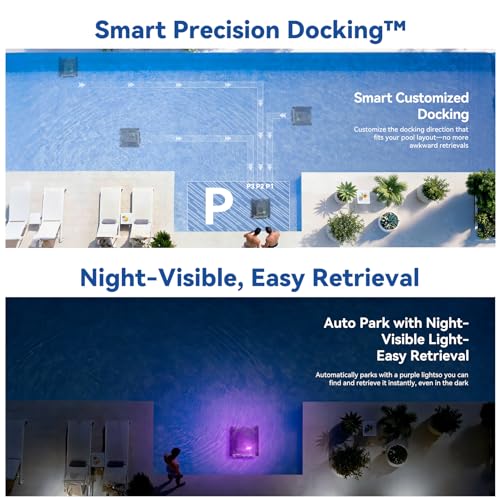 (Upgrade 2026) Pondee X5 Wireless Pool Robot Bottom and Walls, Vacuum Cleaner 21 m³/h Saugkraft, Intelligent Navigation, 3 Brushless Motors, Autonomy 180 Min, Water Line, Pond up to 300 m²