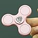 Nicpay EDC Fidget Hand Spinner Toy Stress Reducer - Ultra Fast Bearings Fidget Toys for Adults and Kids (Rose)