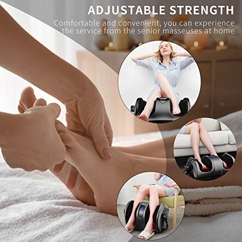 Foot Massager Machine with Heat Shiatsu Massage Increases Blood Flow