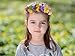 jollylife 40PCS Luau Tropical Hawaiian Headband Headpiece Leis- Summer/Tiki/Pool Mahalo Flower Party Decorations Favors Supplies