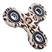 FIDGET DICE Hand Fidget Toy Spinners Stress Reducer with Ceramic Bearing (Leopard)