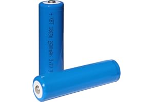 KBT KEEP BETTER TECH KBT Button Top 3.7 Volt Rechargeable 2600mAh Battery with Protection Board for Replacement SL-B26 USB Battery - 2 Pack