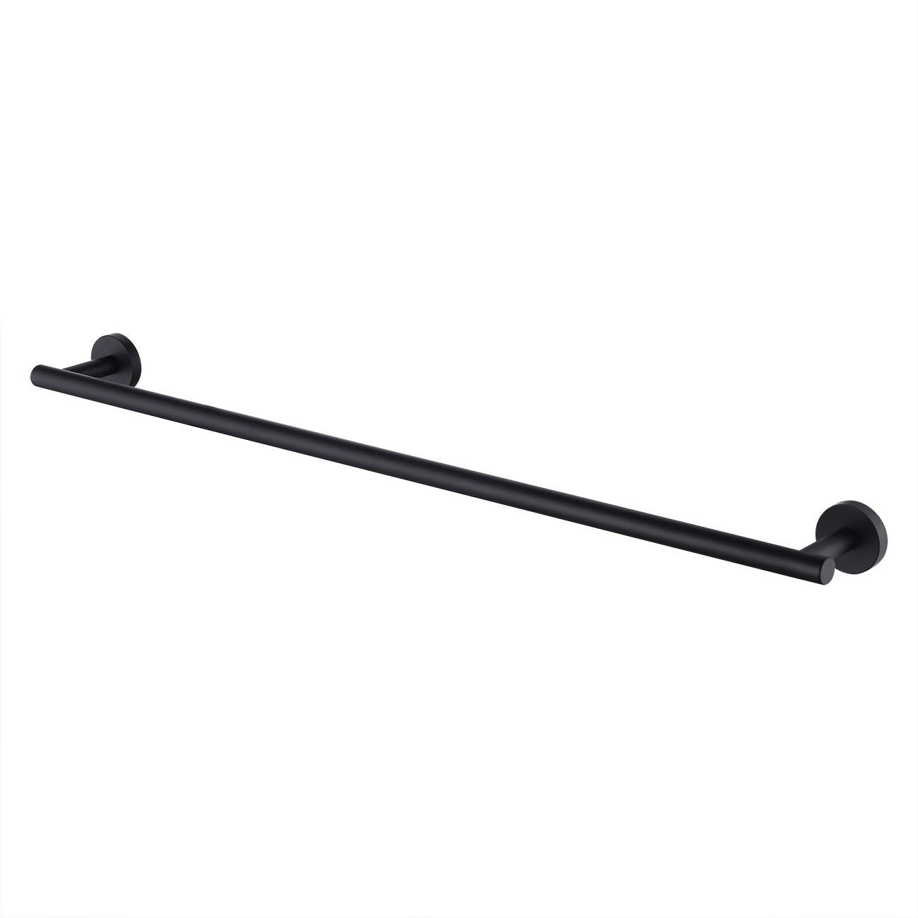 KES 30 Inches Matte Black Bathroom Towel Bar Shower Hand Towel Holder Hanger SUS304 Stainless Steel RUSTPROOF Wall Mount No Drill, A2000S75DG-BK