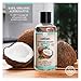 CLARK'S Coconut Cutting Board Oil - Refined for Kitchen Countertops - Butcher Blocks - Wooden Bowls - Clark's Cutting Board Oil - Seals Wood - Food Safe - No Mineral Oil - Clark Brush Compatible