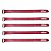 iFlight 5pcs RC LiPo Battery Straps 10x130mm Rubberized Straps Non-Slip for Tiny Whoop Quadcopters Indoor Micro FPV Racing Drone (Red)