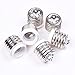 BCP Light Socket Adapter Converter For E40 Mogul Edison Screw Base to E27 Medium Edison Screw Base (Pack of 6)