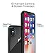 iPhone X Case,Clear Thin Case for Apple iPhone X/10[Slim Fit][Scratch Resistant][Clear Back],iPhone X Black Case Slim cover,tpu pc phone case for iPhone X(2017)-Black