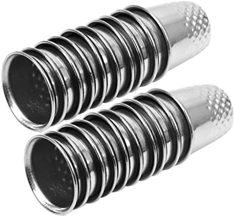 nabati Vintage Sewing Quilting Thimble 12 x 13mm Pack of 10pcs Silver