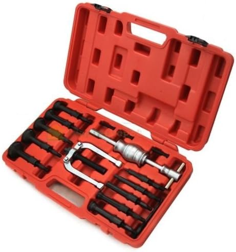 16PC BLIND HOLE PILOT BEARING PULLER INTERNAL EXTRACTOR REMOVAL W/ SLIDE HAMMER