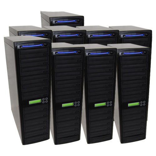 Produplicator 1 to 90 CD/DVD SATA Daisy Chain