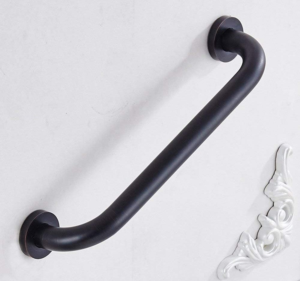 ELLO&ALLO Oil Rubbed Bronze Bathroom Shower Grab Bar, Home Care Bath Handrail (12 Inch): Home Improvement