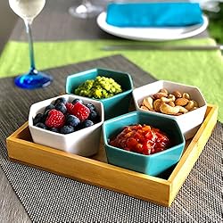 Porcelain Serving Dishes Condiment Dip Sauce Food