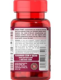 Puritan 's Pride Licopeno 20 MG-60 °Cápsulas blandas